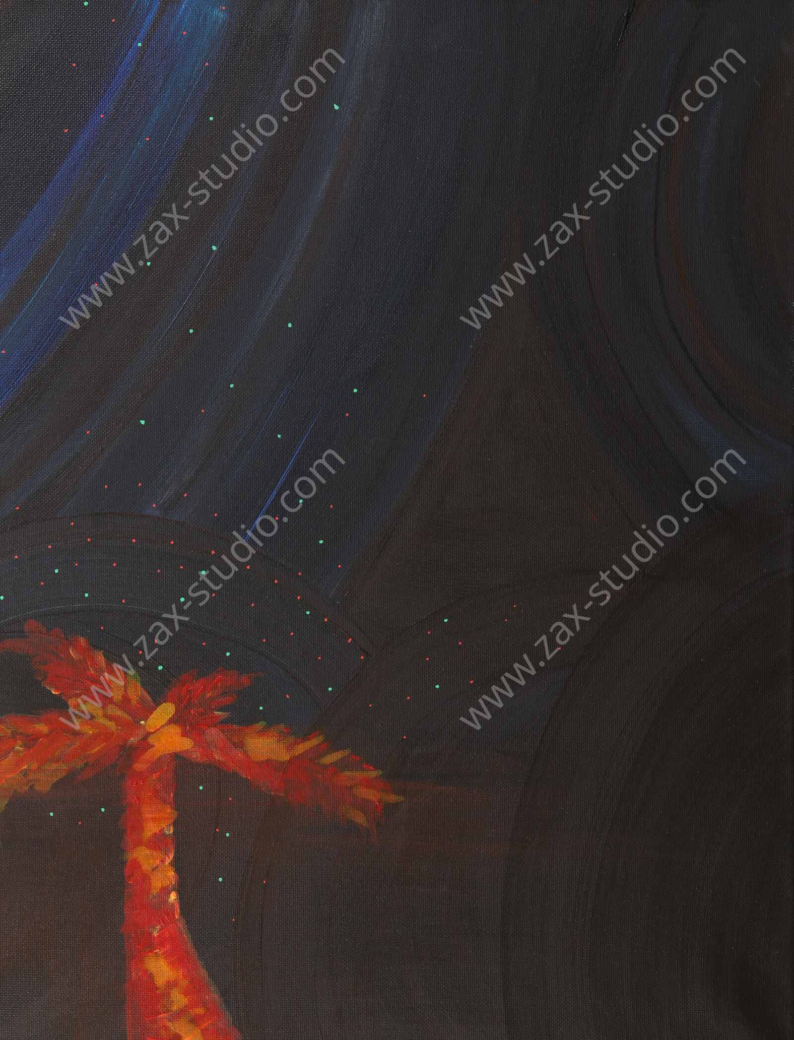 Plam Tree on Canvas